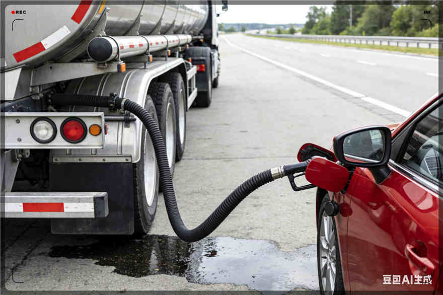 同安区汽车救援送水案例